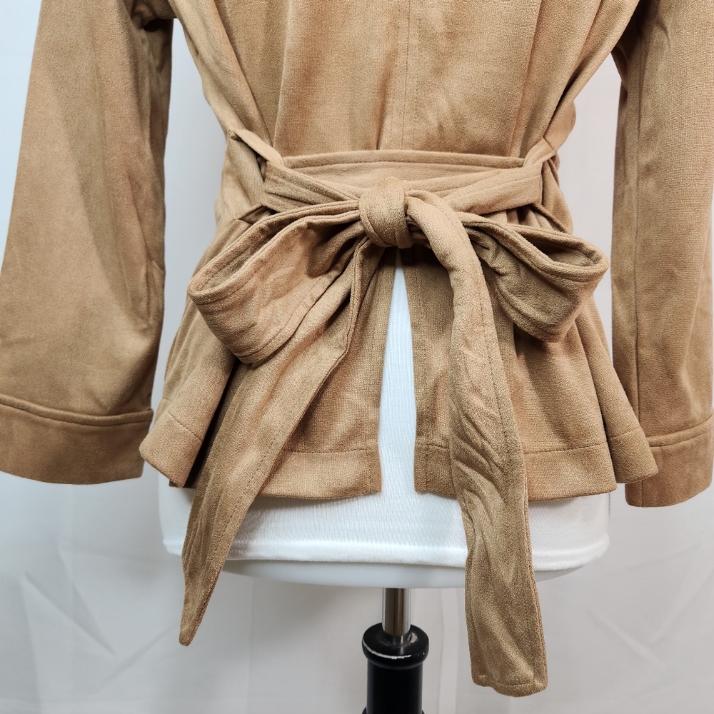Banana Republic Faux Suede Tie-Back Top – Medium - Picture 4 of 8